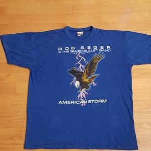 Vintage Bob Seger Silver Bullet Band 1986